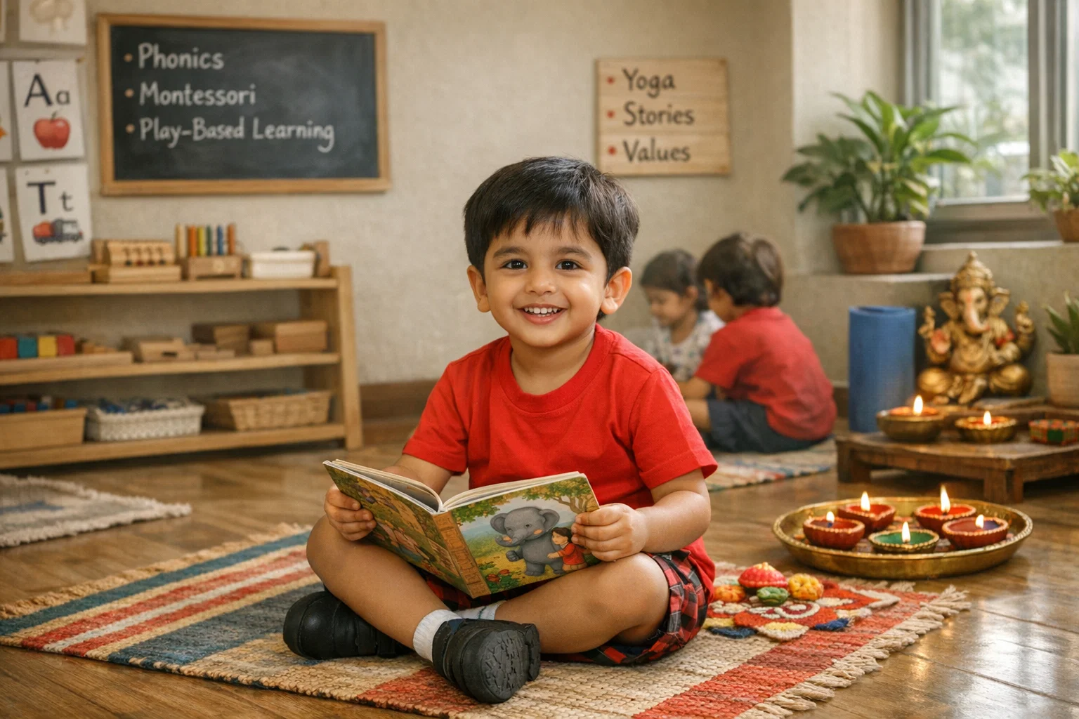 Playschools in Noida Blend Global Techniques