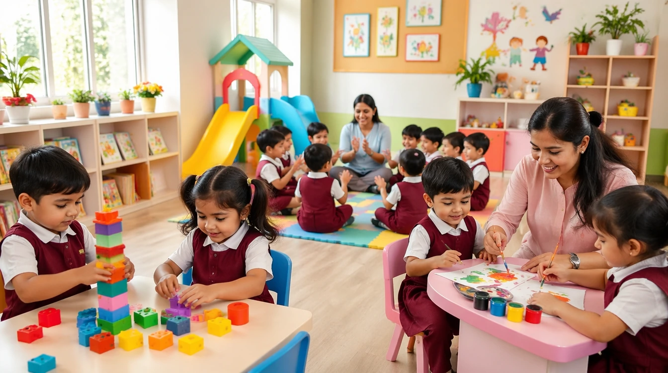 Enroll Your Child For A Play School In Noida.