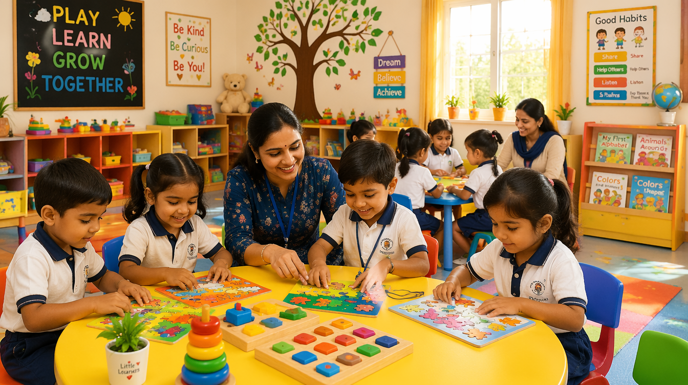Top 12 Reasons Why Your Child Should Attend Pre-nursery School